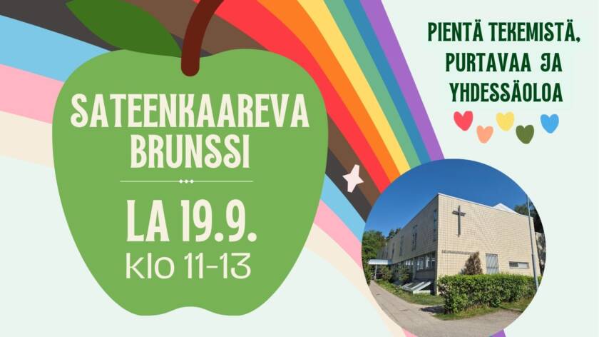 Sateenkaarevat brunssi